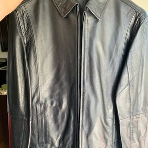 BRAND NEW // Men lamb leather jacket